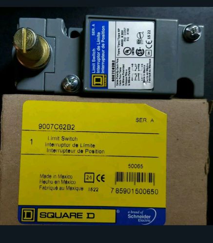 NEW SQUARE D 9007C62B2 ROTARY LIMIT SWITCH 9007 C62B2 NIB