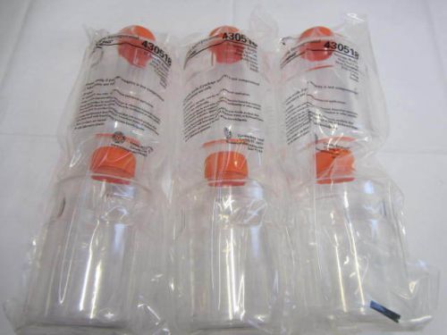 CORNING 430518, 1L STORAGE BOTTLE W/PLUG SEAL CAP LOT OF 6