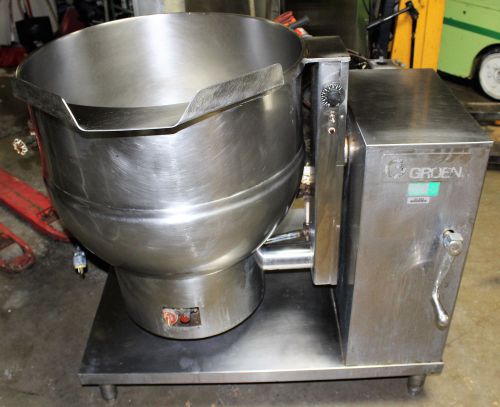 GROEN Model DH/1P-40 40-gallon Gas Tilting Steam Kettle PICK UP ONLY inMILWAUKEE