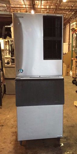 Used hoshizaki km-901mah ice machine with storage bin 900 lbs ice and storage for sale