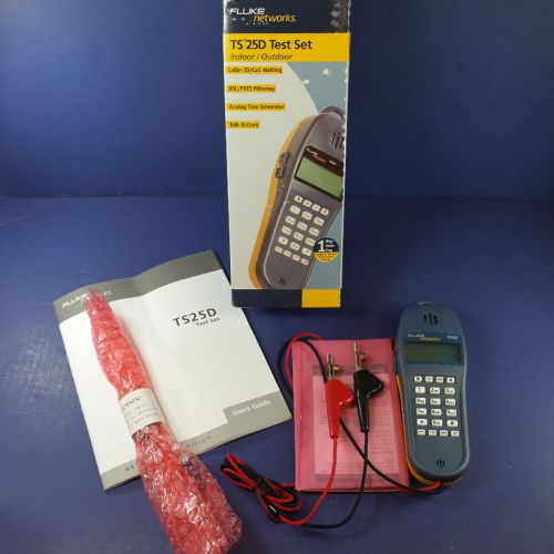 Fluke Networks TS25D Test Set, Brand New