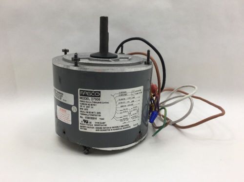 Fasco D7908 5.6-Inch Condenser Fan Motor, 1/3 HP, 208-230 Volts, 1075 RPM