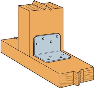 Simpson strong-tie a23 angle-2x1-1/2x2-3/4 angle for sale