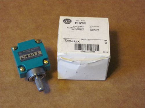 1 NIB ALLEN BRADLEY 802M-A1X 802MA1X OPERATING HEAD ONLY LEVER TYPE SERIES D