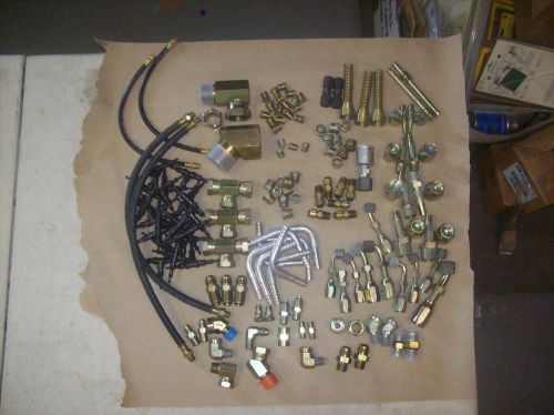 Misc. lot of weatherhead hydraulic fittings, misc. for sale