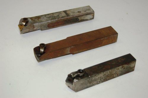 LOT OF 3 LATHE TOOL HOLDERS