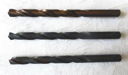 Three (3) Letter S High Speed Jobber Length Drill Bits