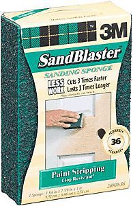 SAND BLOCK,150G, SANDBLASTE