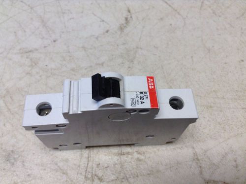 ABB S271 K32A 32 Amp 1 Pole 230/400 VAC Circuit Breaker S271K32A