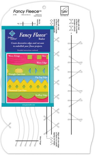 &#034;Fancy Fleece Slotted Ruler-9-1/2&#034;&#034;X16&#034;&#034;&#034;