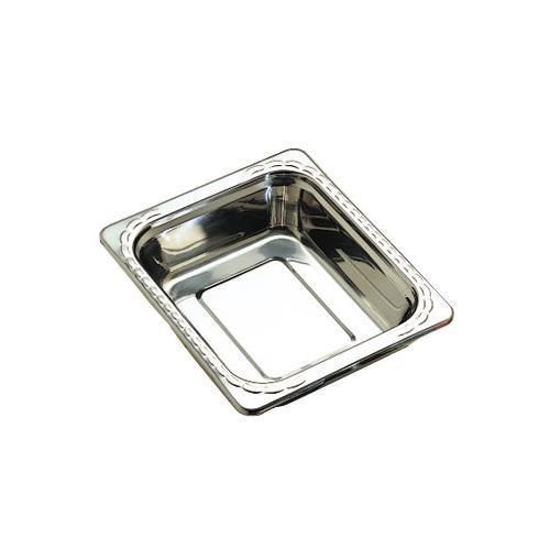 Bon Chef 5609HRSS Food Pan, 1/2 Size, 3 Qt., 10-1/2&#034; X 13&#034; X 2-3/4&#034;, Rect