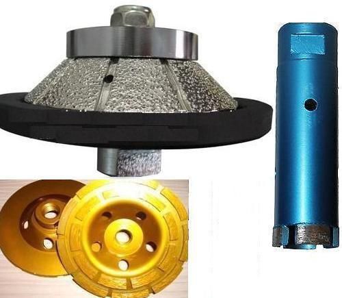 E20 3/4&#034; bevel bullnose router core drill bit 1 3/8&#034; granite concrete coarse cup for sale