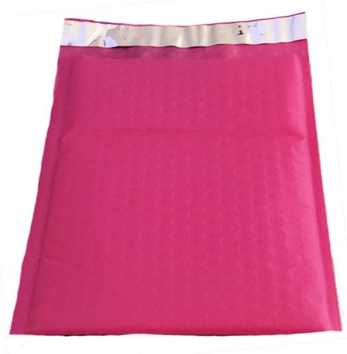 50 6x10 pink poly bubble mailer envelope shipping mailing 6.5x10 xtra wide for sale