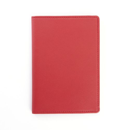 ROYCE RFID Blocking Passport Travel Document Organizer in Genuine Leather