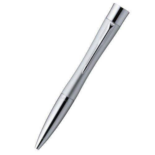 Shachihata mail order [type] name pen Parker air flow ballpoint pen matte silve