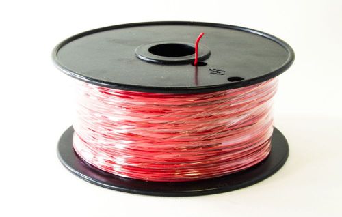 Hook up wire 22 gauge solid (1000&#039; / red) for sale