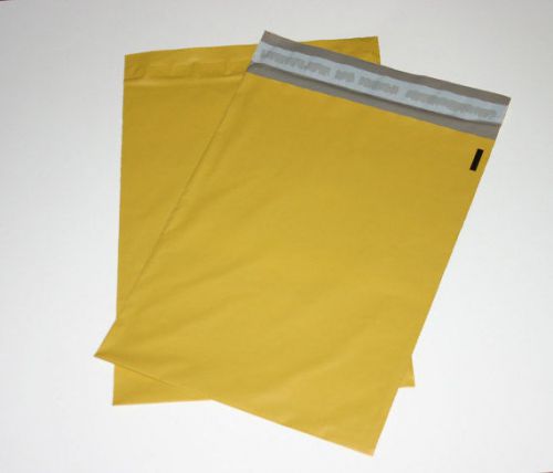 100 Glossy YELLOW Designer POLY MAILERS (10x13 inches) Shipping Supplies, Party