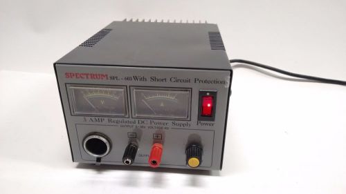 Spectrum SPL ~ 603 Regulated DC Power Supply 3A, 0-30VDC