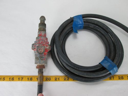 Rego Regulator 401A w/Hose Red Vintage  CS