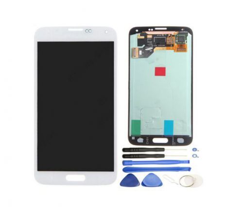 White LCD Screen + Touch Digitizer For Samsung Galaxy S5 i9600 G900A G900T G900P