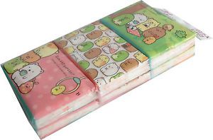 Sumikko Gurashi Pocket Tissue paper Can flow to water 6pcs Set San-X Japan