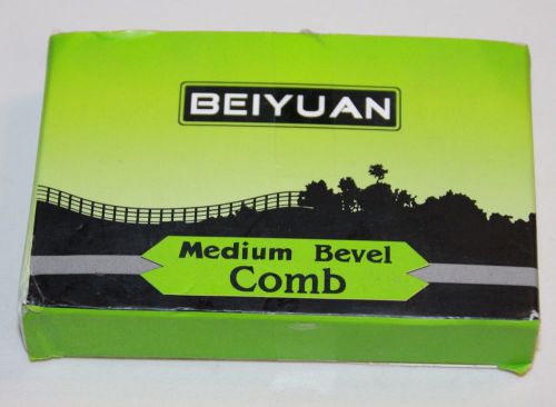 BEIYUAN MEDIUM BEVEL 9 TOOTH COMB  96MB-9