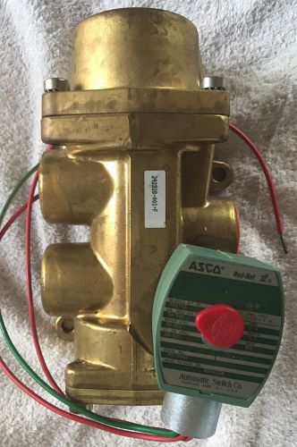 Asco Red-Hat II Solenoid Valve 8344G76 3/4&#034; 120V 4 Way New Old Stock