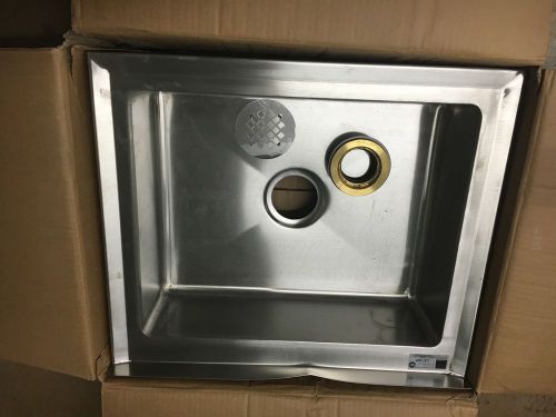 ELKAY FOODSERVICE FLOOR MOP SINK BOWL STAINLESS - FLR-1 BODY...plus DRAIN