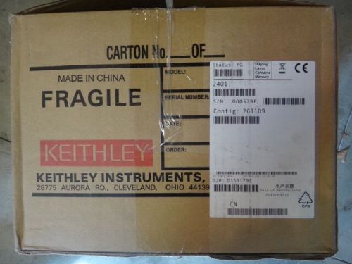 Keithley Source Meter, Model 2400.  New-Surplus