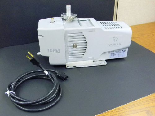 Agilent varian idp-3 dry oil-free scroll vacuum pump dp3b01 115v for sale