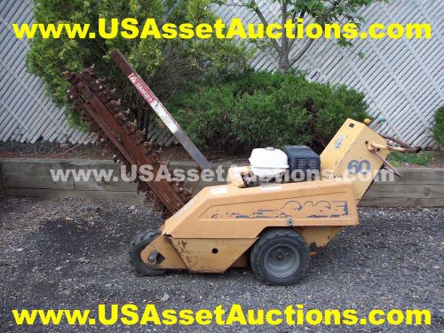 Case model 60 trencher honda powered for sale