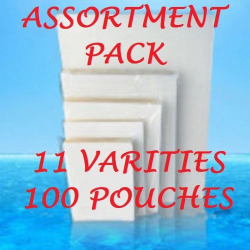 ASSORTMENT PACK Laminating Laminator Pouches Sheets 11 VARIETIES 100 PIECES