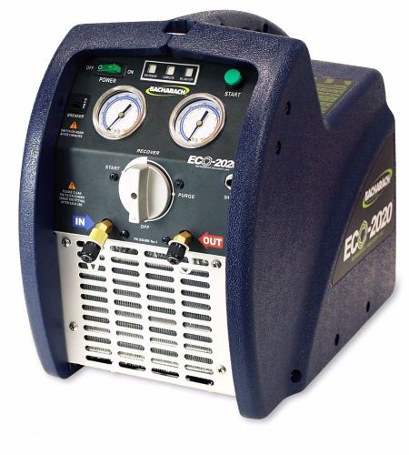 BACHARACH ECO-2020 HVAC REFRIGERANT RECOVERY SYSTEM + Power Supply