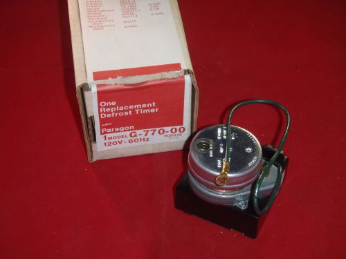 Paragon G-770-00 Defrost Control 120V 60Hz