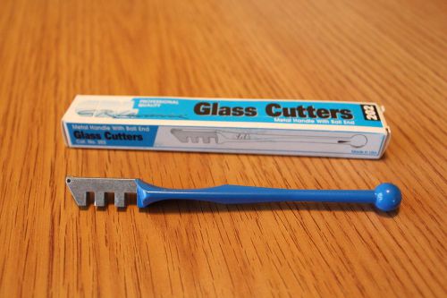 CRL 202 - Metal Handle - Ball End Glass / Mirror Cutter - Glazers Tool - New