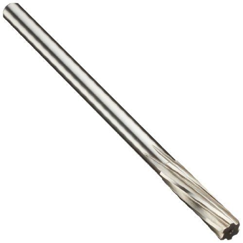 Alvord Polk 127-2 High-Speed Steel Chucking Reamer, Left Hand Spiral Flute,