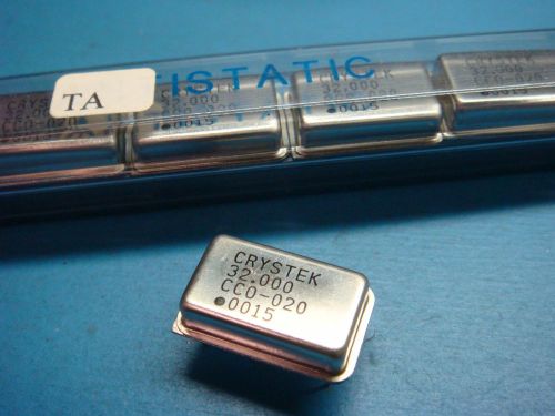 (5) CRYSTEK CCO-020 32.000MHz 5V CMOS CRYSTAL OSCILLATOR CLOCK FULL SIZE