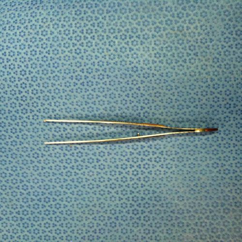 Storz E-1420 Surgical Eye Delicate Tissue Forceps, Straight.