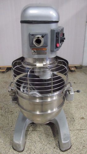 HOBART HL600 60QT DOUGH PLANETARY MIXER WITH BOWL &amp; HOOK TXDAL161100626