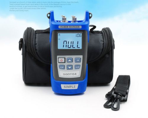 New Optical Fiber Ranger OTDR Principle Tester Meter Simple OTDR