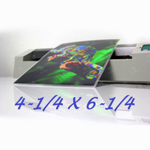 Laminating Laminator Pouches Sheets Photo 4-1/4 x 6-1/4 5 Mil (200- PACK)