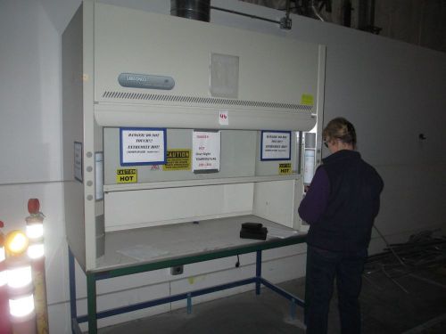 6 foot labconco fume dust laboratory fume hood 72&#034; cat # 7280100 for sale