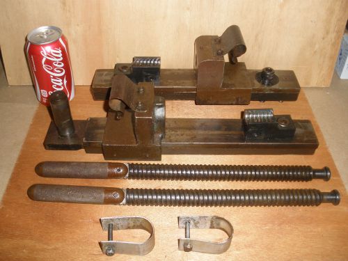 Complete parker h824 tubing bender vise clamp holder for radius die slide blocks for sale