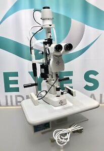 CSO SL990-Type 5X Slit Lamp With CSO ReSeeVit 4-D Digital Vision &amp; Tonometer