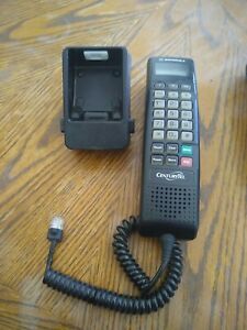 Motorola RLN4756 Detective Mic Telephone Style Radio Handset Microphone w/ Base