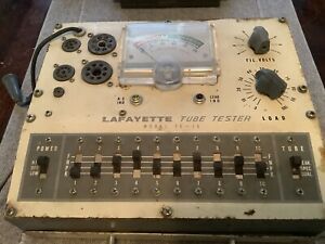 Lafeyette TE-15 Tube Tester for easy repair