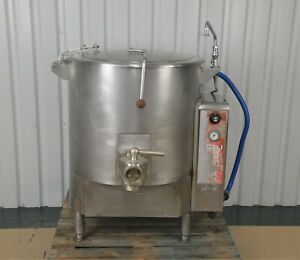 Vulcan GL40E Stationary Steam Kettle Gas 40 Gallon 1996 Model