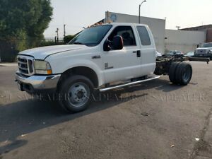 2004 Ford F450 Extended Cab 4x4 Cab and Chassis
