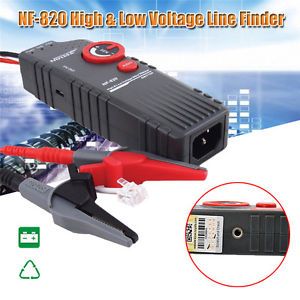 NOYAFA NF-820 High &amp;Low Voltage Cable tester Underground Cable Finder