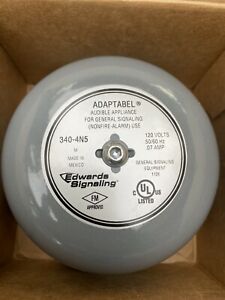 Edwards signaling 120v bell